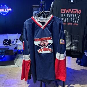 Vintage Pembroke Pythons hockey jersey #13